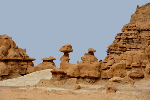 skinny goblin at Goblin Valley State Park
